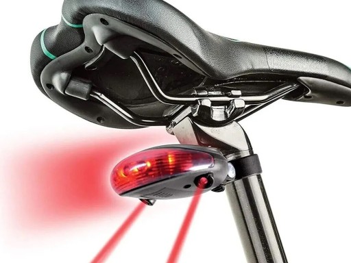 Osvetlenie na bicykel Zadné svetlo na bicykel laserové Svetlo na bicykel