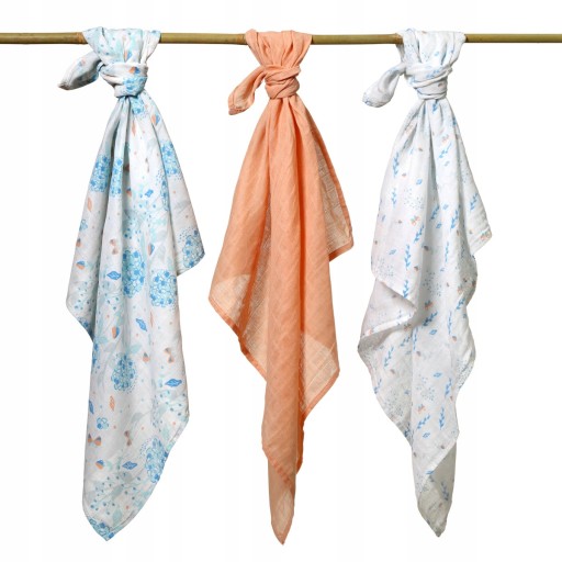BABYONO SUPER MÄKKÉ MUŠLÍNOVÉ PLIENKY 348/09
