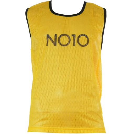 NO10 tréningový futbalový štítok, tričko, plášť, vesta, veľkosť L