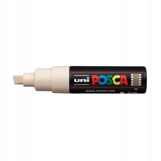 ZNAČOVAČ s farbou UNI POSCA PC-8K BÉŽOVÁ
