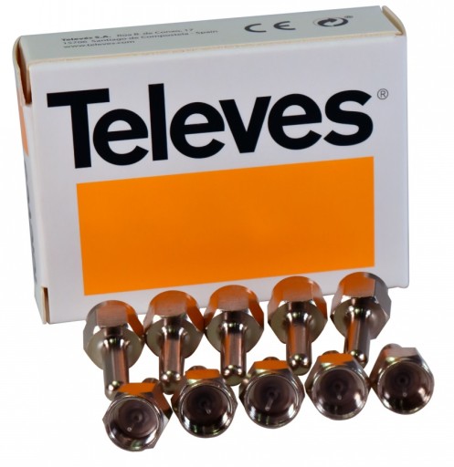 75 Ohmový odporový jednosmerný napäťový zámok F Televes 4061