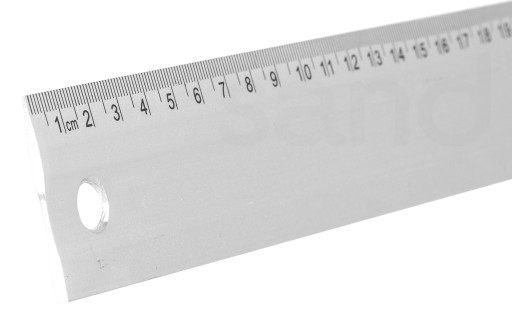 LINEAR MEASURE HLINÍKOVÉ PRAVIDLO PRAVIDLO 600 MM