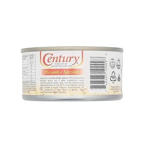 Kúsky tuniaka v pikantnej Hot and Spicy Century Tuna omáčke 180g