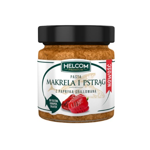 Helcom Pasta makrela a pstruh s grilovanou paprikou
