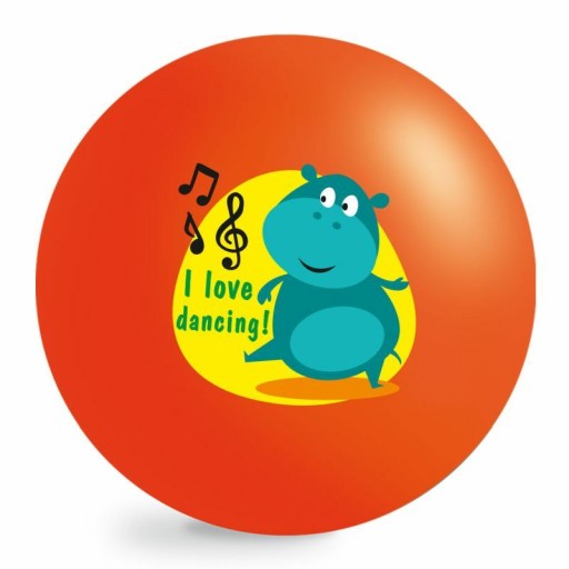 Gumová loptička 23cm JUMPOPO zvieratko pre deti