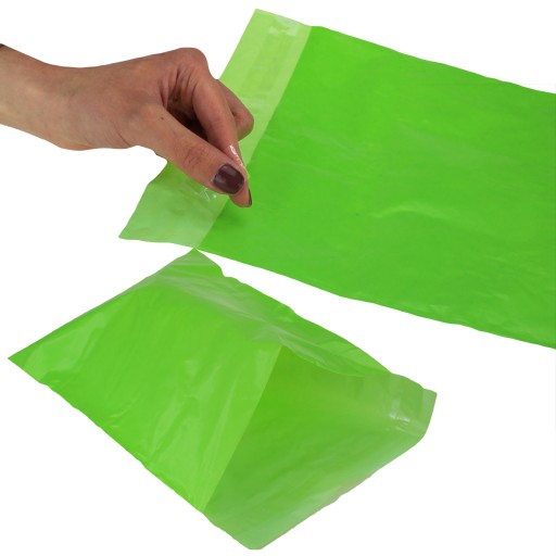 ZELENÉ KURIÉR FÓLIE B4 B4 260x350mm 50 ks FÓLIE BAL FÓLIOVÉ OBÁLKY