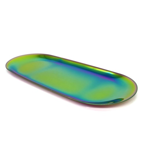 Plochý kovový zásobník na náradie, gradient