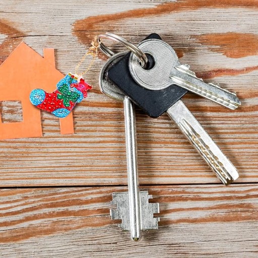 Diamantové vyšívanie 5D vianočných ozdôb DIY sada 8 príveskov