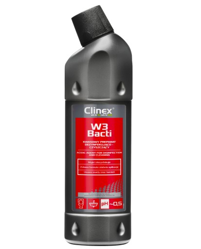 CLINEX W3 Bacti 1L baktericídny a fungicídny