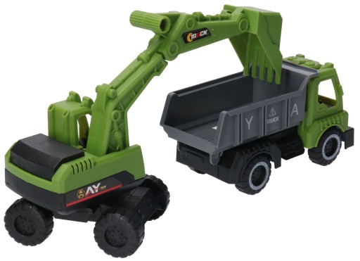 Vojenské auto - sada 2 kusov 4492