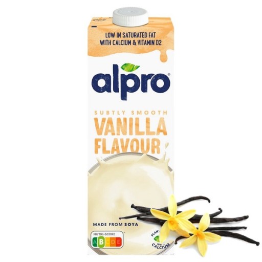 ALPRO VANILKA 1L Sójové mlieko Rastlinný nápoj BEZ LAKTÓZY Vanilka