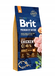 BRIT PREMIUM BY NATURE ADULT MEDIUM 1KG
