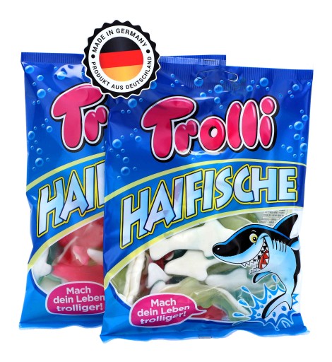 Ovocné želé TROLS ŽRALOKY Žraloky Tutti - Frutti