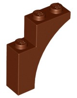 LEGO 13965 LUKA 1x3x3 hnedá NOVINKA (2g)