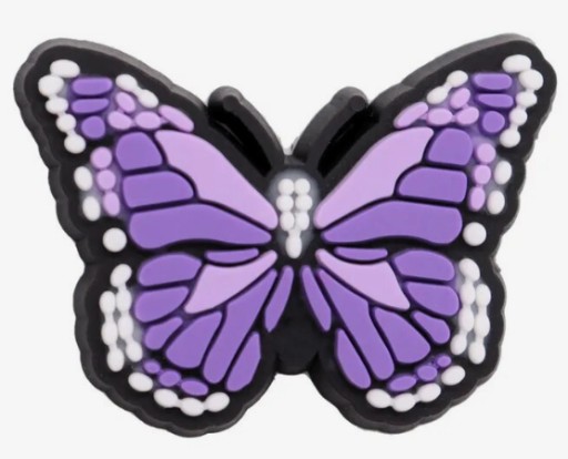 4x Špendlíky / Špendlíky na Crocs a podobné topánky - Butterflies