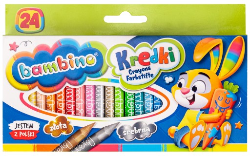 BAMBINO PASTELKY 24 FARIEB KAOLÍNOVÁ HLINA