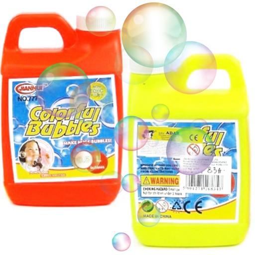 TEKUTÉ NA VÝROBU MYDLOVÝCH BUBLÍN 0,5L ZÁSOB