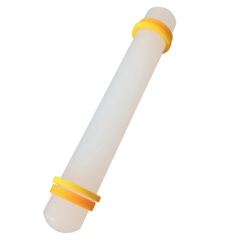 Rovný valček na cukrovú pastu - 14,5 cm