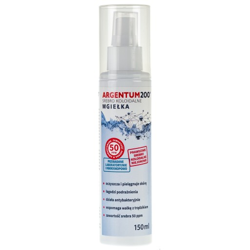 Tonikum Argentum200 50 ppm Koloidné striebro 150 ml