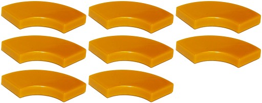 LEGO TILE 27925 2x2 perleťové zlato (3g) 8 ks.