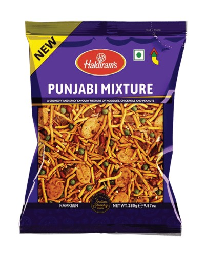 Indický snack Punjabi Mixture Haldirams 280g