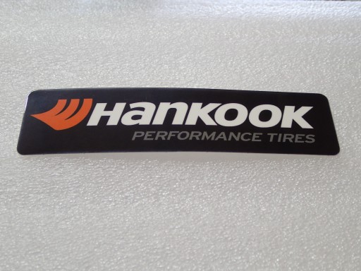 NÁLEPKA PNEUMATÍK HANKOOK LOGO PERFORMANCE PNEUMATIKA 11,5 x 2,8 cm