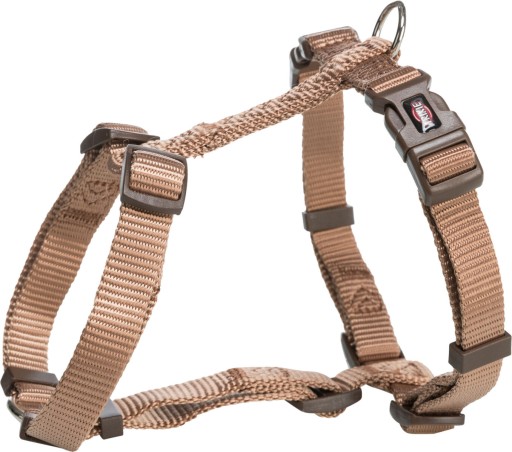 Prémiový postroj, XS–S: 30–44 cm/10 mm, karamel