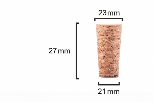 10x KUŽEĽOVÝ KOROK, PRÍRODNÝ LIKÉR FĽAŠ NA VÍNO 25/21 korkové zátky
