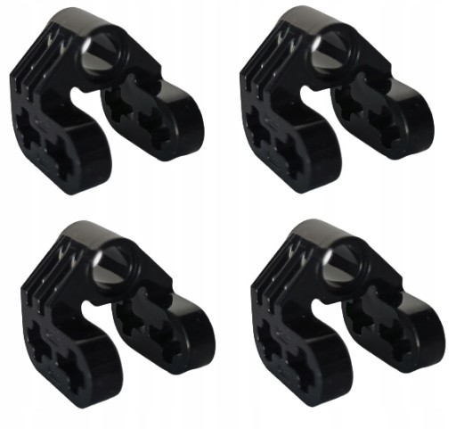 LEGO Technic Connector 92907 čierny - 4 ks