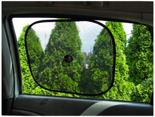 BOČNÉ OKINÁ SLNEČNEJ CLONY DO AUTO