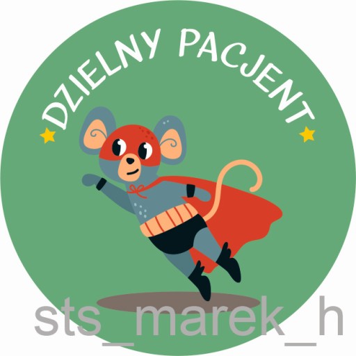 Motivačné nálepky odvážny pacient VEĽKÉ 5 cm pre chlapcov HEROES 100 ks.