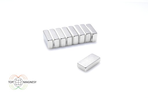 Neodymový tanierový magnet MPŁ 20x10x5 N38H