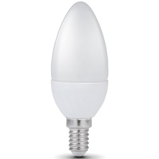 10x E14 LED žiarovka 7W=60W 6500K Cool White 230V Sviečka