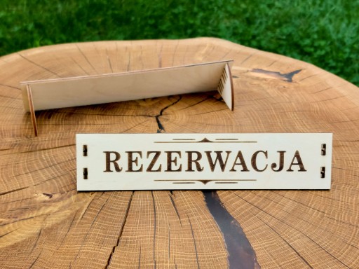 Rezervácia Drevená informačná tabuľa
