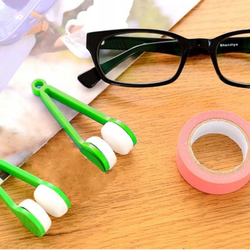 CLEANER KEYRING Tkanina na okuliare z mikrovlákna