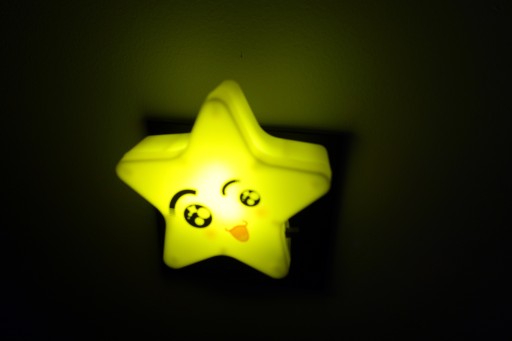 LED STAR NOČNÁ LAMPA pre deti