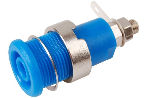 PANELOVÁ ZÁSUVKA 4mm GLP301-BU 32A CAT II 1000V