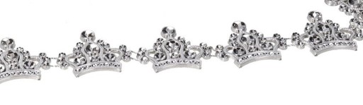 DIAMANTOVÝ PÁS 30 MM 10 YARDOVÝ DEKORATÍVNY ZIRkónový