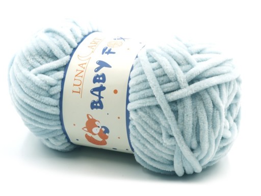Priadza Baby Fox, svetlá mätová farba 48
