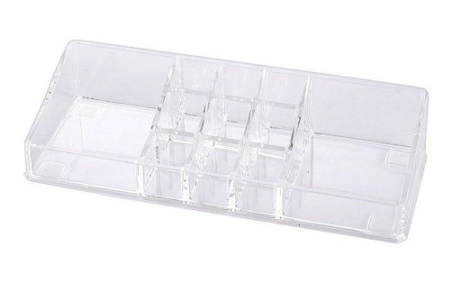Organizačný box na kozmetiku a šperky s 11 priehradkami