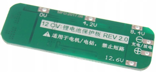 Systém ochrany nabíjania 18650 3S 3,7V 20A