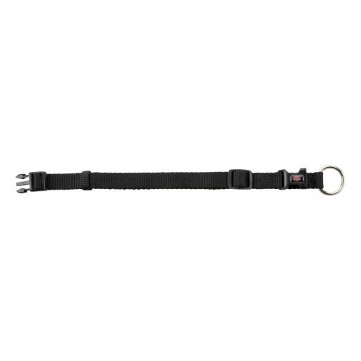 Prémiový golier, XXS–XS: 15–25 cm/10 mm, čierny