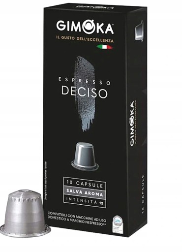 GIMOKA DECISO pre systém NESPRESSO 10 kapsúl