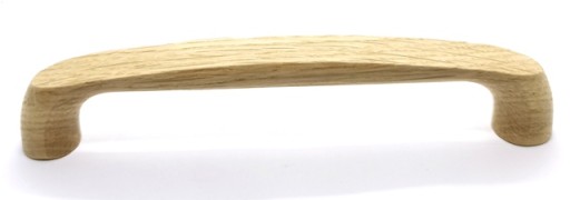 KĽÚČKA NA NÁBYTOK HLUBOVÝ OBLOUK DUB MASIV L-160mm