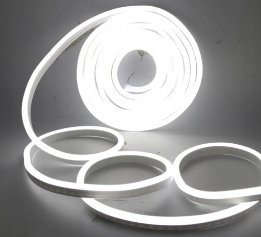 2835 LIGHT pás neónový had 1 meter studený 230V IP67