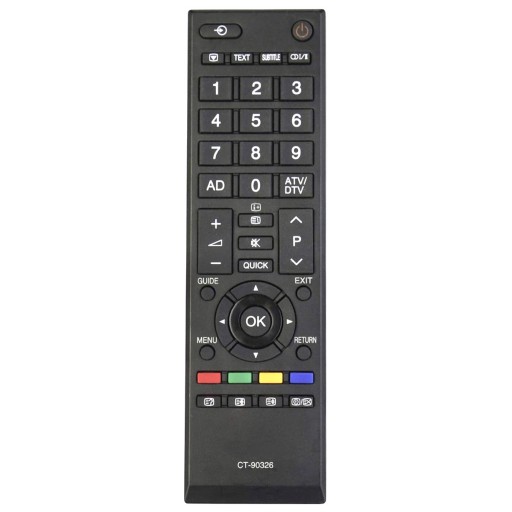 TOSHIBA RM-L890 CT90326 DIAĽK