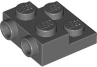 LEGO 99206 TANIER 2x2 tmavosivá NOVINKA (4g) 4 ks