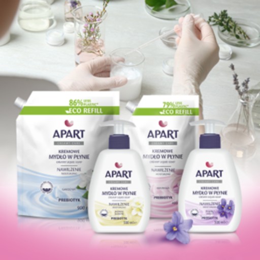 Apart Krémové tekuté mydlo Magnolia Náplň 400 ml