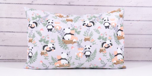 Obliečka na vankúš 50x80 cm zvieratká panda líška