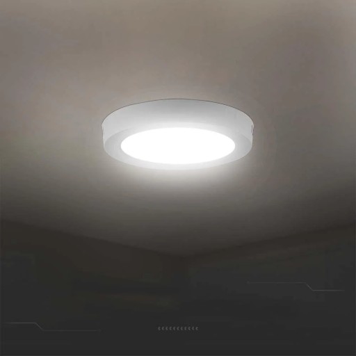 LED panel 6W 3000K 660lm 121,2x30,6mm Okrúhly 7870